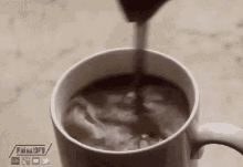 coffee stirring mondays be like cappuccino tea