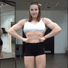 Fitness Strong Woman GIF - Fitness Strong Woman Abs GIFs