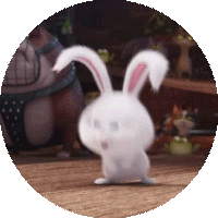 Bunny Curious Sticker - Bunny Curious Emote Stickers