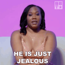 He Is Just Jealous Pam GIF - He Is Just Jealous Pam After Happily Ever After GIFs