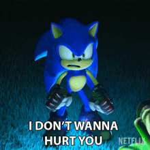 I Dont Wanna Hurt You Sonic The Hedgehog GIF - I Dont Wanna Hurt You Sonic The Hedgehog Sonic Prime GIFs