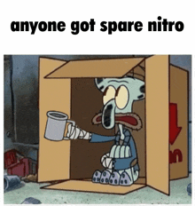 Anyone Got Spare Nitro Spare Change GIF - Anyone Got Spare Nitro Spare Nitro Spare Change GIFs