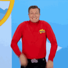 Pointing Simon Wiggle GIF - Pointing Simon Wiggle The Wiggles GIFs