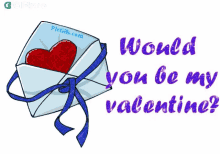 Would You Be My Valentine Gifkaro GIF