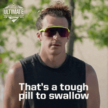 Thats A Tough Pill To Swallow Luke Willson GIF - Thats A Tough Pill To Swallow Luke Willson Canadas Ultimate Challenge GIFs