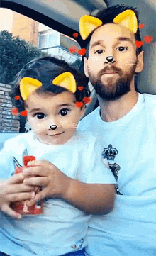 Messi Filter GIF - Messi Filter Baby GIFs