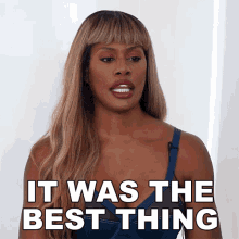 It Was The Best Thing That Ever Happened To Me Laverne Cox GIF