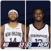 New Orleans Pelicans (53) Vs. Memphis Grizzlies (65) Half-time Break GIF - Nba Basketball Nba 2021 GIFs