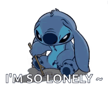 Lonely Stitch GIF - Lonely Stitch GIFs