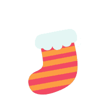 striped stocking