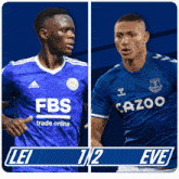 Leicester City F.C. (1) Vs. Everton F.C. (2) Post Game GIF
