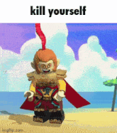 Kill Yourself Sun Wukong GIF - Kill Yourself Sun Wukong Lego Monkie Kid GIFs
