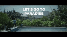 Lets Go To Paradise Swim GIF - Lets Go To Paradise Lets Go Paradise GIFs