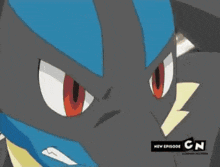 a cartoon character with a new episode of cn written on the bottom