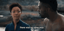 There Was No Other Way Michael Burnham GIF - There Was No Other Way Michael Burnham Sonequa Martin Green GIFs