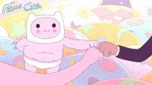 Fist Bump Baby Finn GIF - Fist Bump Baby Finn Adventure Time Fionna And Cake GIFs
