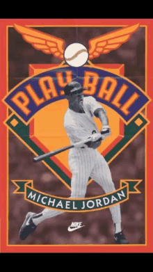 Michael Jordan Play Ball GIF - Michael Jordan Play Ball Nike Air Jordan Poster GIFs