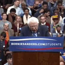Oh Shit Bernie Sanders GIF - Oh Shit Bernie Sanders Speech GIFs