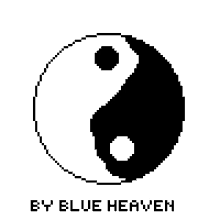 Yin And Yang Blue Heaven GIF - Yin And Yang Blue Heaven Supertesmon GIFs