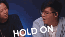 Hold On Hold On Table Talk Podcast GIF - Hold On Hold On Table Talk Podcast Takeaway Table GIFs