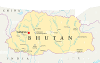 Bhutan Sticker