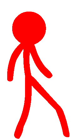 Red Stickman Alan Becker