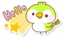 Hello Bird GIF - Hello Bird GIFs