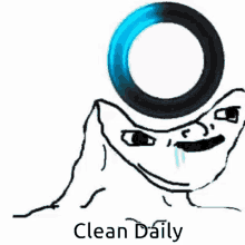 Clean Daily Brainless Clean GIF - Clean Daily Clean Brainless Clean GIFs