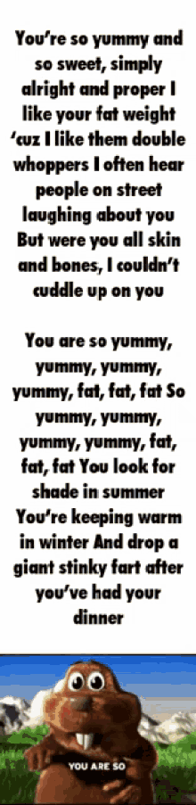 Moley Yummy Yummy Yummy Fat Fat Fat GIF - Moley Yummy Yummy Yummy Fat Fat Fat Crazy Mole GIFs