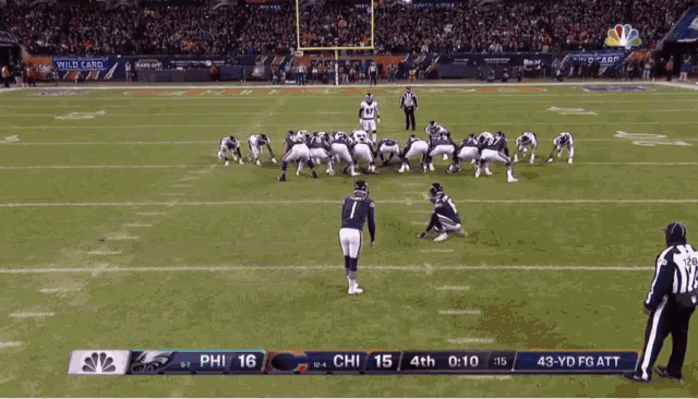 Chicago Bears Wildcard2019 GIF - Chicago Bears Wildcard2019 Kicker GIFs