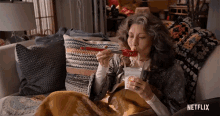 Eating Lily Tomlin GIF - Eating Lily Tomlin Frankie Bergstein GIFs