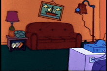 The Simpsons Couch Gag GIF - The Simpsons Couch Gag Maggie Simpson GIFs