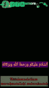 a yellow background with a purple border that says ' vita amore ' on it