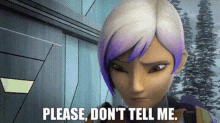 Star Wars Sabine Wren GIF - Star Wars Sabine Wren Please Dont Tell Me GIFs