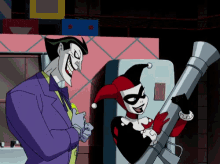Joker And GIF - Joker And Harley GIFs
