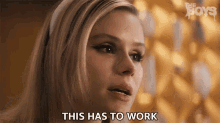 This Has To Work Starlight GIF - This Has To Work Starlight Erin Moriarty GIFs