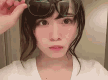 Glasses Nogizaka46 GIF - Glasses Nogizaka46 Rena GIFs