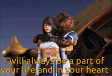 final fantasy x i will always part of your life your heart i love you