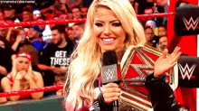 Alexa Bliss Move On To The Next Month GIF - Alexa Bliss Move On To The Next Month Talk About Last Night GIFs