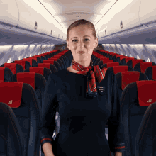 Alitalia Flight Attendant GIF - Alitalia Flight Attendant Smile GIFs