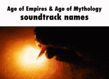 a soundtrack for age of empires and age of mythology