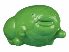 blob squishy green funny