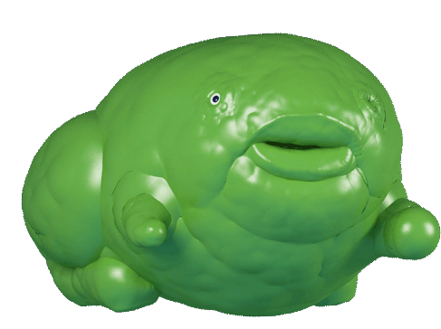 Blob Squishy Sticker - Blob Squishy Green Stickers