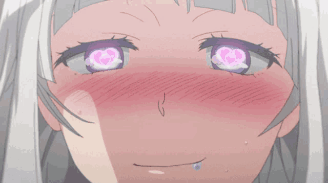Blushing anime moça GIF en GIFER - de Ana