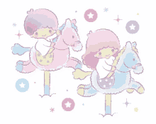 Little Twin Star Pony GIF