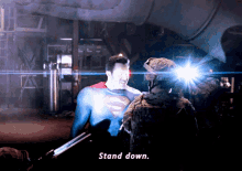 Superman And Lois Stand Down GIF - Superman And Lois Stand Down Threaten GIFs
