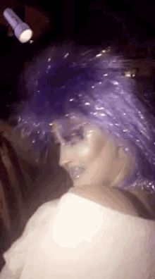 Gottmilk Purple GIF - Gottmilk Purple Wig GIFs