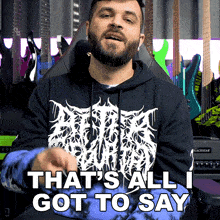 Thats All I Got To Say Andrew Baena GIF - Thats All I Got To Say Andrew Baena Thats Pretty Much It GIFs