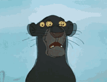 Jungle Book Panther GIF - Jungle Book Panther Shake Head GIFs