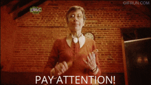 Pay Attention Miss Young GIF - Pay Attention Miss Young Evacuation GIFs